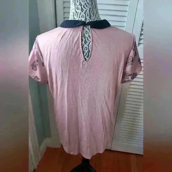 RW&CO Women's Large Elegant Collared with Embroidered Detail - Picture 3 of 8